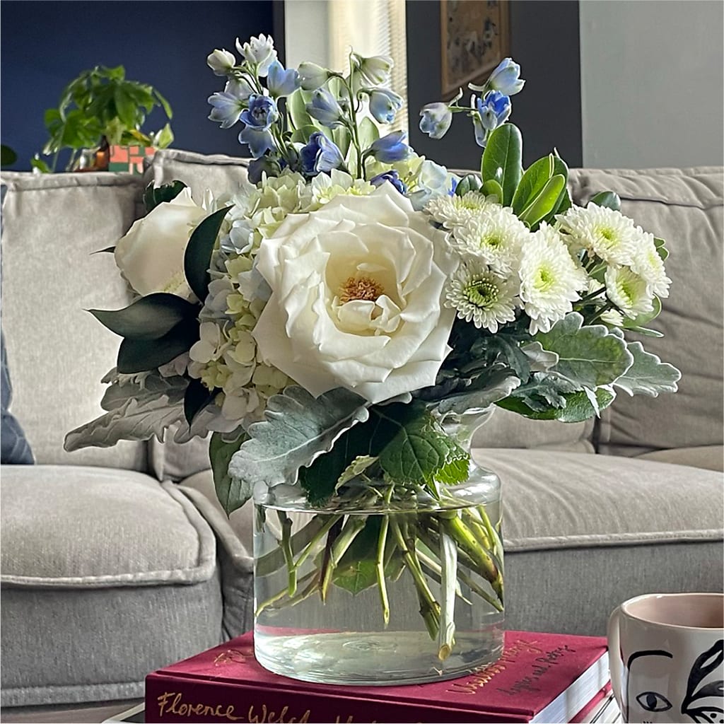 Clear Skies Bouquet – FLORAL & SILKS, Webster NY