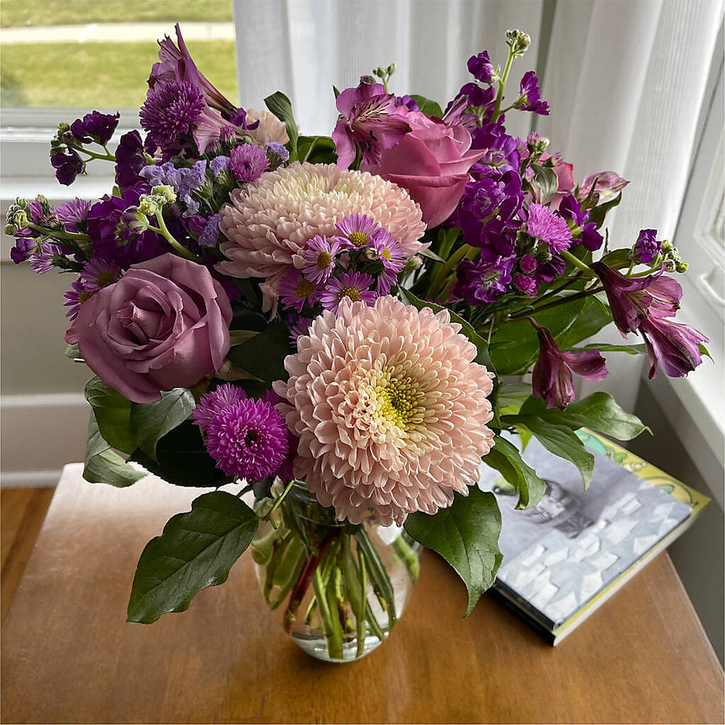 Ultraviolet Bouquet – FLORAL & SILKS, Webster NY