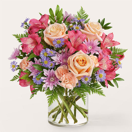 Sunset Serenade Bouquet – FLORAL & SILKS, Webster NY