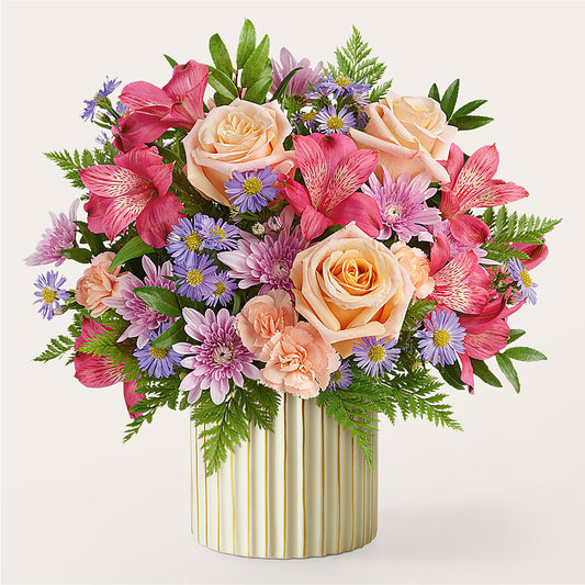 Sunset Serenade Bouquet – FLORAL & SILKS, Webster NY