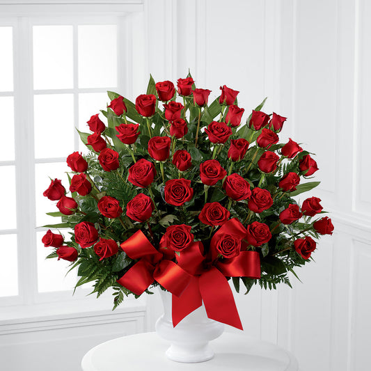 Blessed with Love Arrangement – FLORAL & SILKS, Webster NY