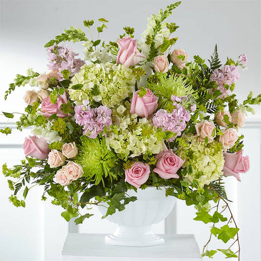 Radiant Embrace Arrangement – FLORAL & SILKS, Webster NY