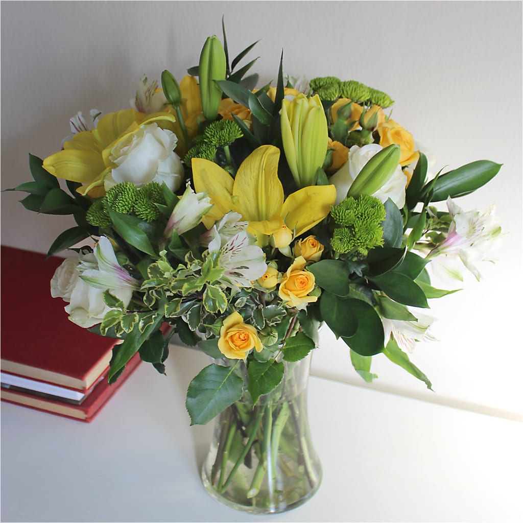 Hope & Serenity Bouquet – FLORAL & SILKS, Webster NY