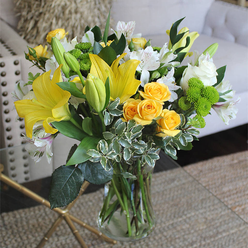 Hope & Serenity Bouquet – FLORAL & SILKS, Webster NY