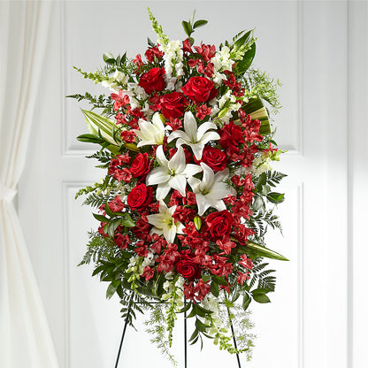 Everlasting Memory Standing Spray – FLORAL & SILKS, Webster NY