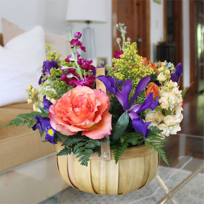 Garden of Life Basket – FLORAL & SILKS, Webster NY