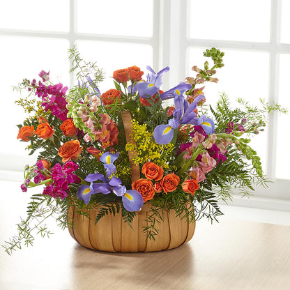 Garden of Life Basket – FLORAL & SILKS, Webster NY