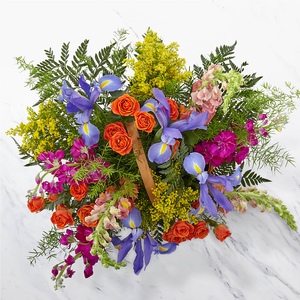 Garden of Life Basket – FLORAL & SILKS, Webster NY