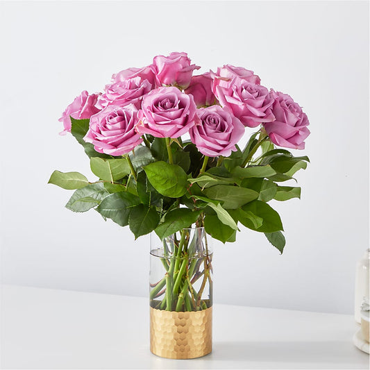 Secret Admirer Lavender Rose Bouquet – FLORAL & SILKS, Webster NY
