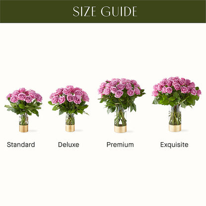 Secret Admirer Lavender Rose Bouquet – FLORAL & SILKS, Webster NY