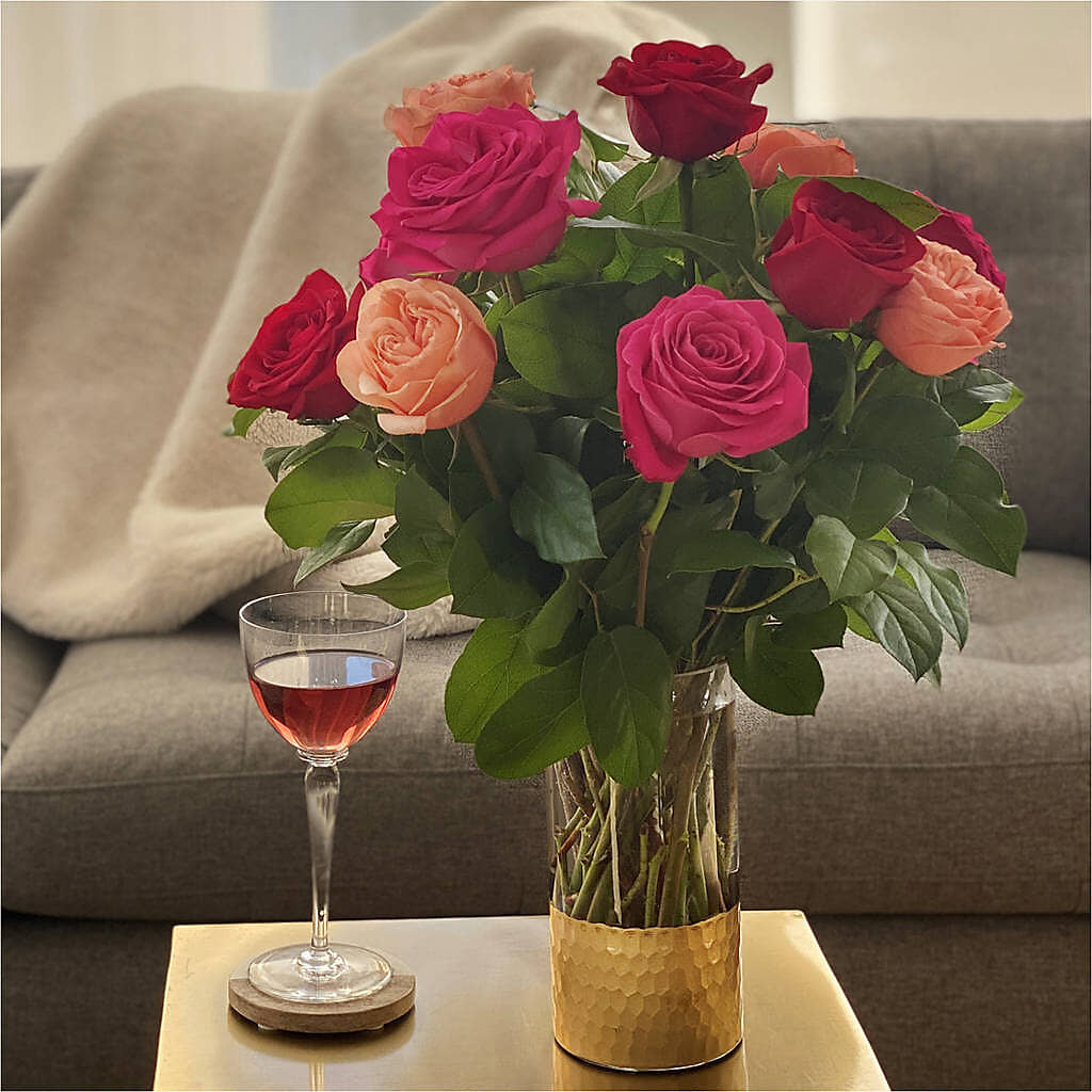 Ever After Rose Bouquet – FLORAL & SILKS, Webster NY