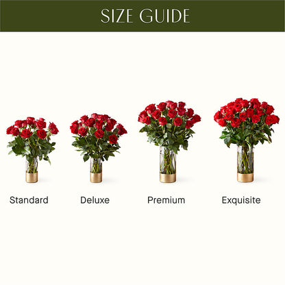 Classic Love Red Rose Bouquet – FLORAL & SILKS, Webster NY