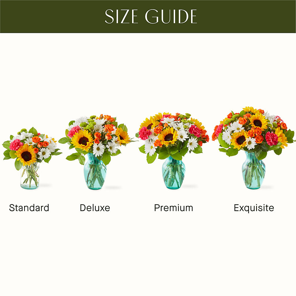 Sun-drenched Blooms Bouquet – FLORAL & SILKS, Webster NY