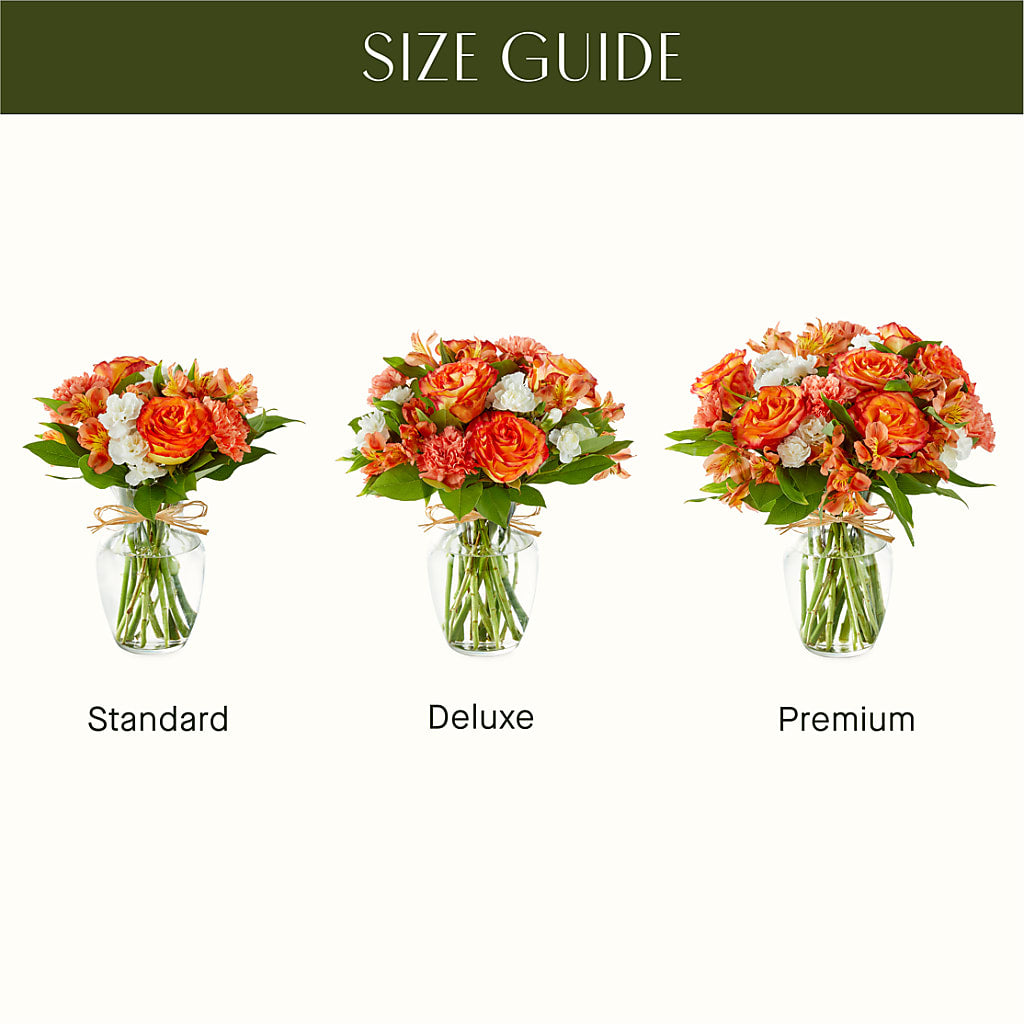Apricot Glow Bouquet – FLORAL & SILKS, Webster NY