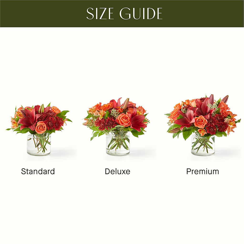 Crimson Leaves Bouquet – FLORAL & SILKS, Webster NY
