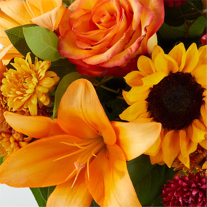 Grateful Centerpiece – FLORAL & SILKS, Webster NY