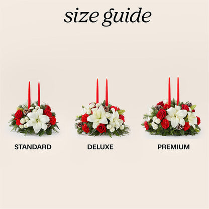 Seasonal Festivities Centerpiece – FLORAL & SILKS, Webster NY