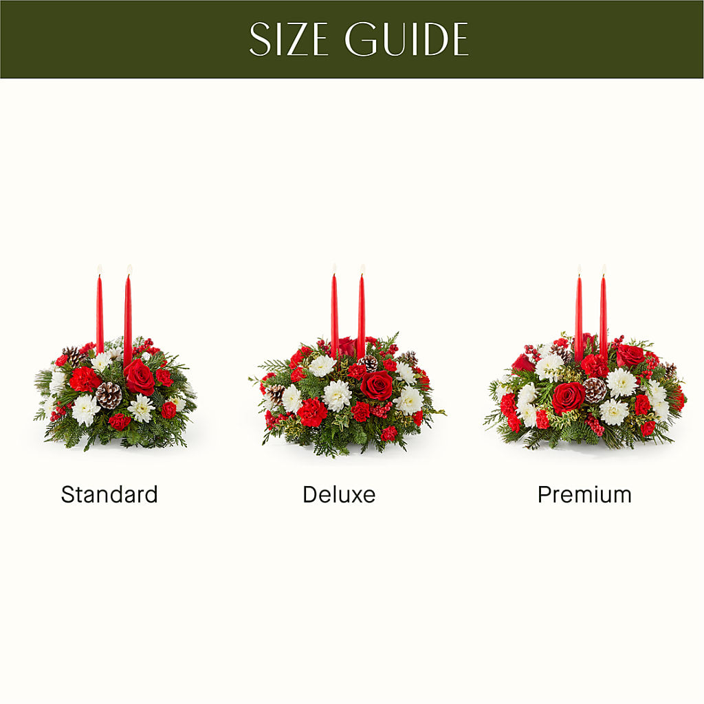 Holiday Soiree Centerpiece – FLORAL & SILKS, Webster NY