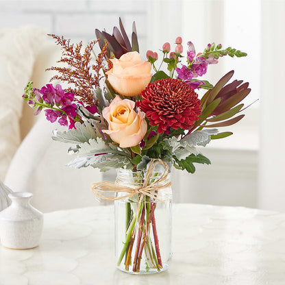 Moody Hues Bouquet – FLORAL & SILKS, Webster NY