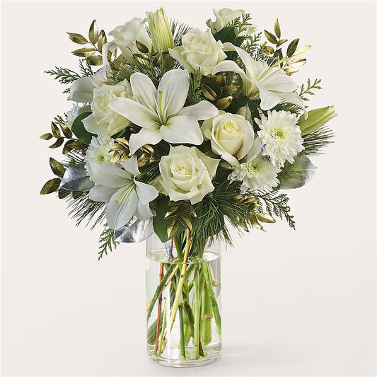 Wintry Mix Bouquet – FLORAL & SILKS, Webster NY