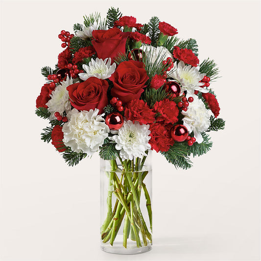 Good Tidings Bouquet – FLORAL & SILKS, Webster NY