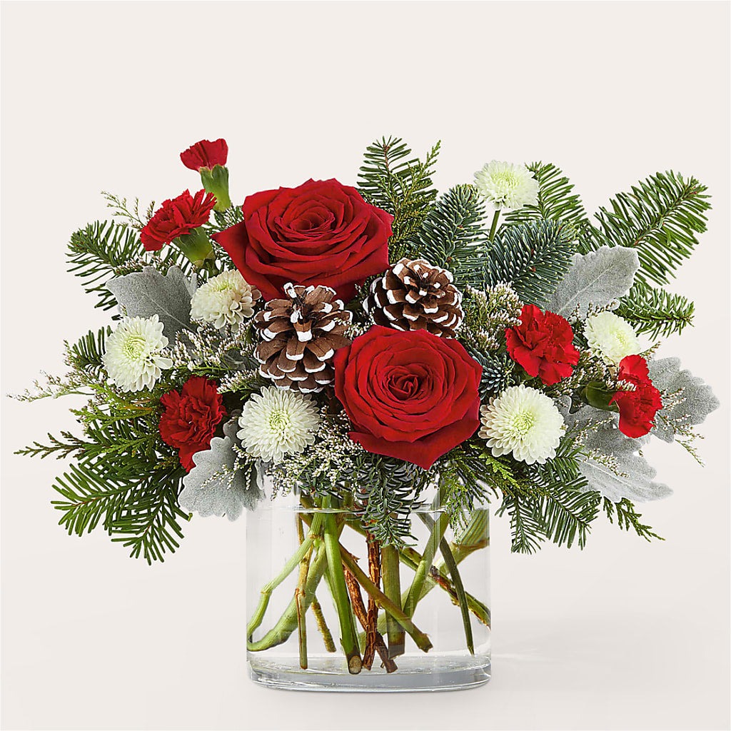 Yule Cheer Bouquet – FLORAL & SILKS, Webster NY