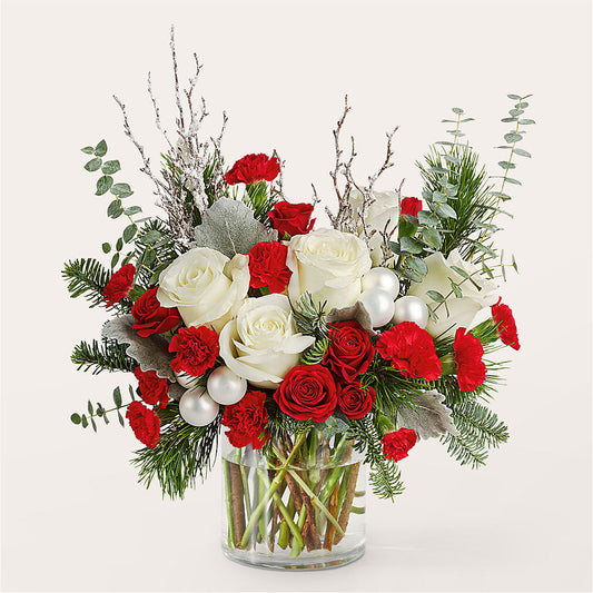 Trimming the Tree Bouquet – FLORAL & SILKS, Webster NY