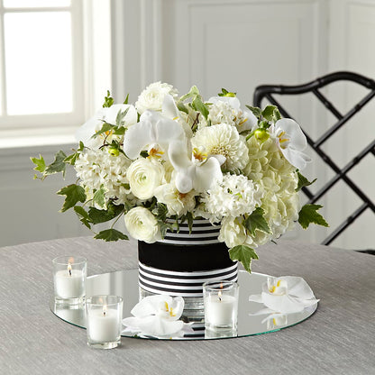 Solemnity Arrangement – FLORAL & SILKS, Webster NY