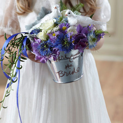Enchantment Flower Girl Arrangement – FLORAL & SILKS, Webster NY