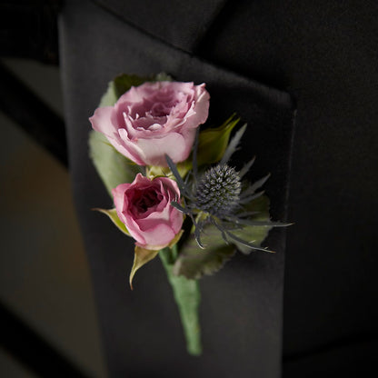Veronica Boutonniere – FLORAL & SILKS, Webster NY