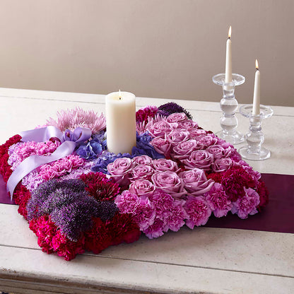 Promise of Love Unity Arrangement – FLORAL & SILKS, Webster NY