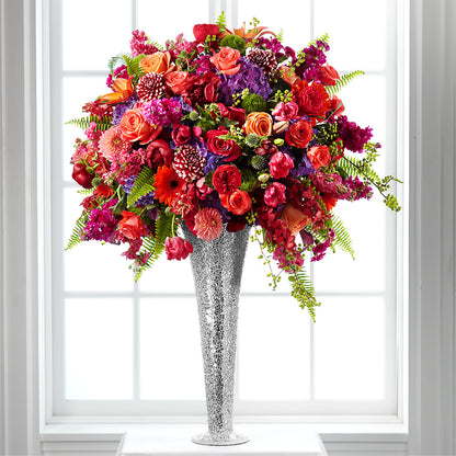 Flower Jeweled Arrangement – FLORAL & SILKS, Webster NY