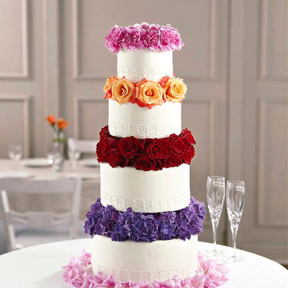 Infinite Love Cake Décor – FLORAL & SILKS, Webster NY