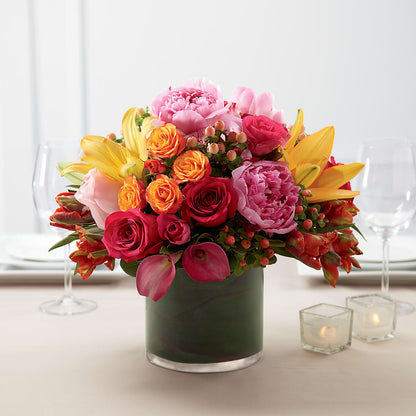 Color Mix Arrangement – FLORAL & SILKS, Webster NY