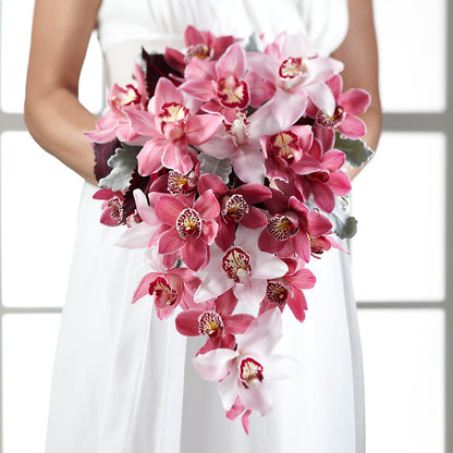 Pink Mink Bouquet – FLORAL & SILKS, Webster NY