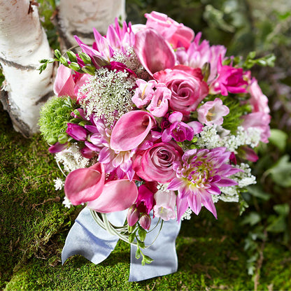 Pink Profusion Bouquet – FLORAL & SILKS, Webster NY