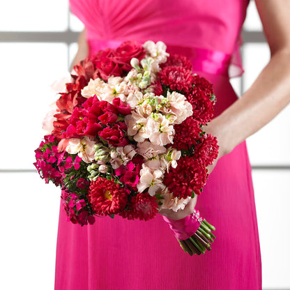 Pink Effervescence Bouquet – FLORAL & SILKS, Webster NY