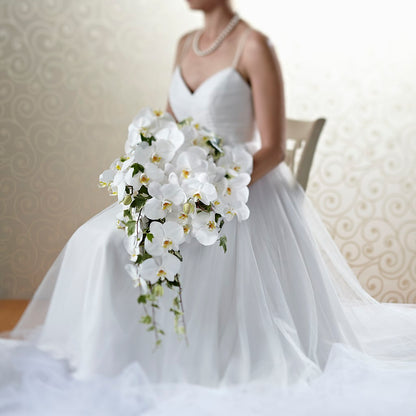 Classic White Bouquet – FLORAL & SILKS, Webster NY