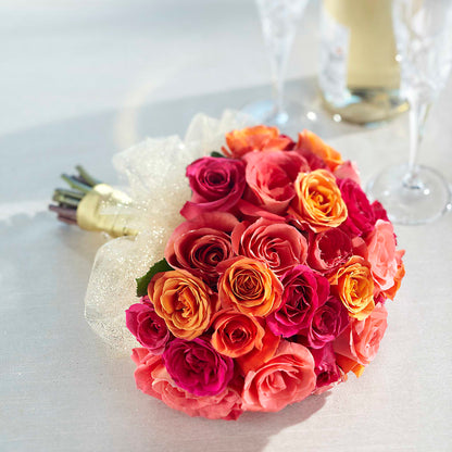 Sweet Roses Bouquet – FLORAL & SILKS, Webster NY