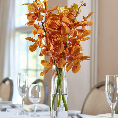 Orange Mokara Bud Vase – FLORAL & SILKS, Webster NY