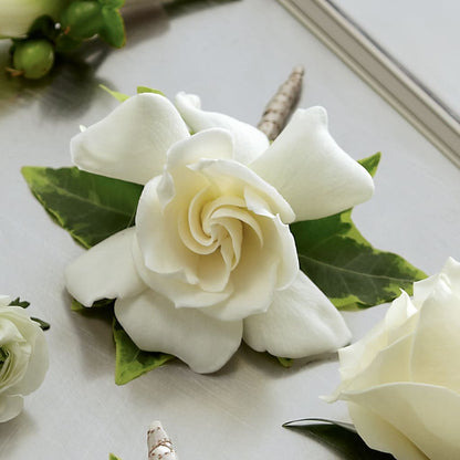 Gardenia Boutonniere – FLORAL & SILKS, Webster NY