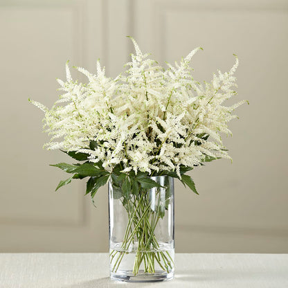 White Astilbe Bouquet – FLORAL & SILKS, Webster NY